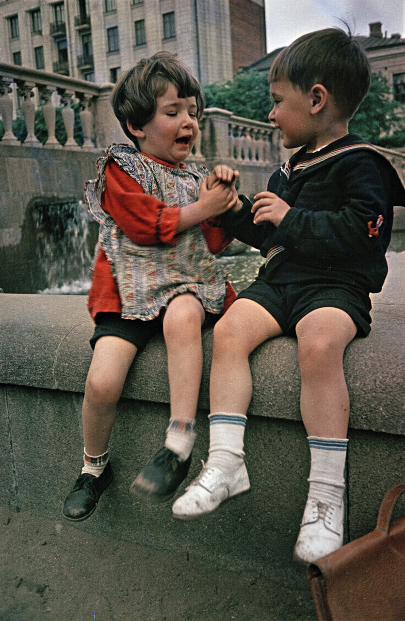 Дети 1940-1950-х на снимках Семёна Фридлянда