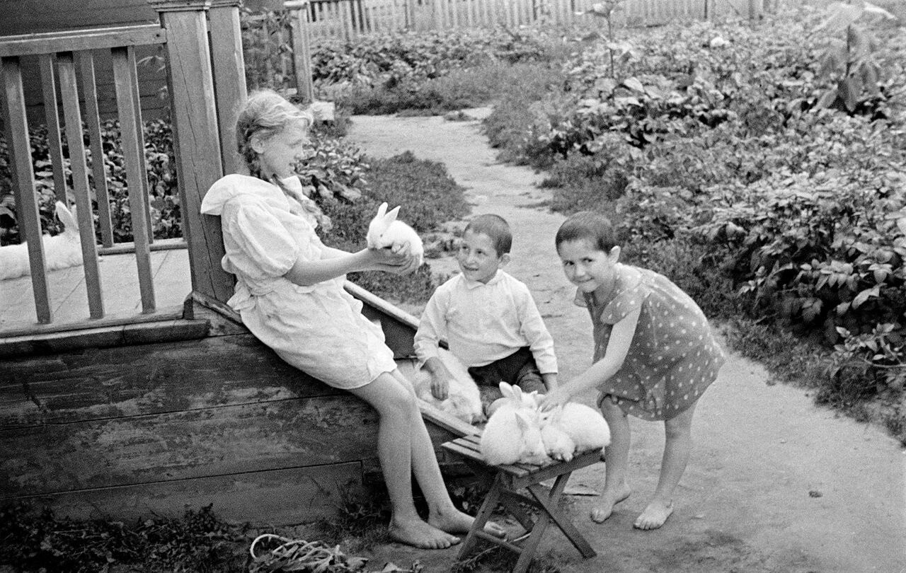 Дети 1940-1950-х на снимках Семёна Фридлянда