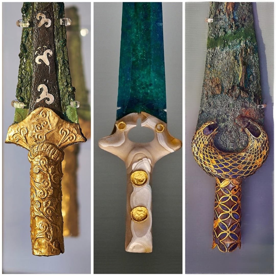 17. Микенские кинжалы, XVI-XIV века до н.э.