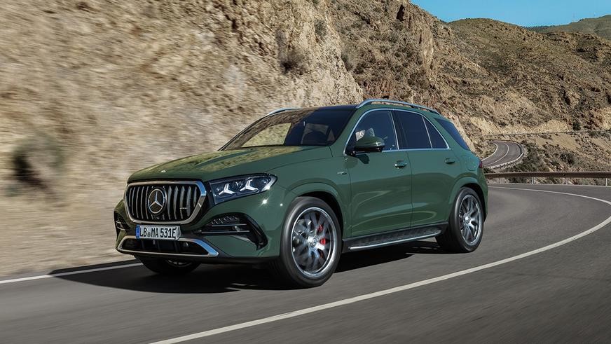Mercedes-Benz представил обновлённые GLE и GLE Coupe