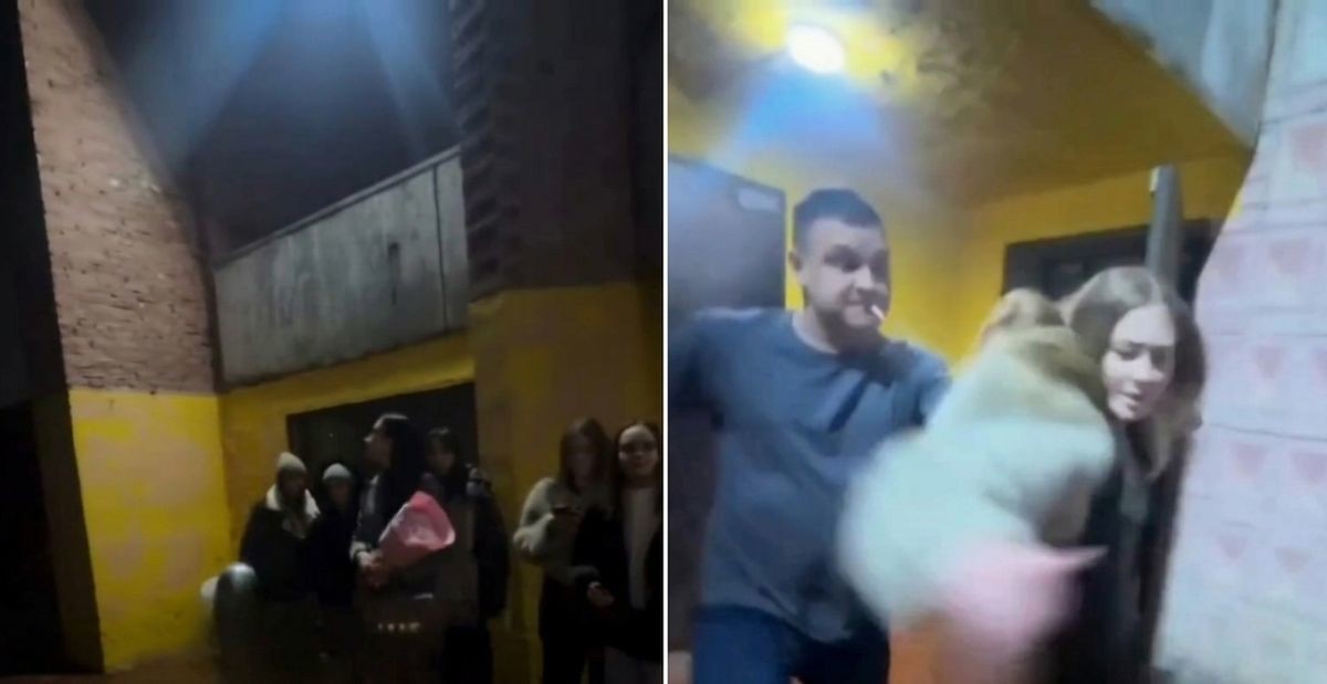 Мужчина разогнал шумную компанию