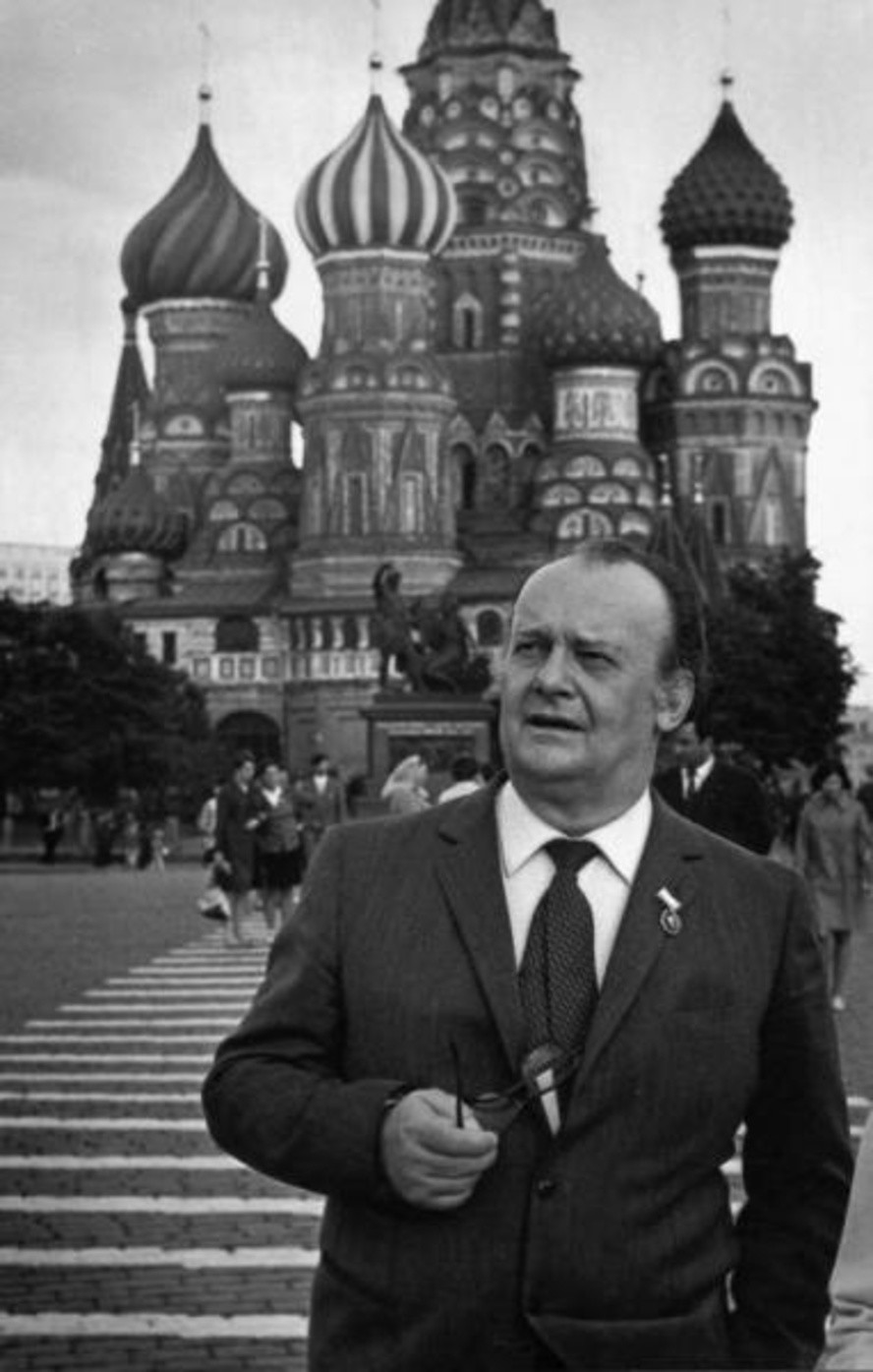 Итальянский певец Тито Гобби в Москве. Автор: Александр Абаза.