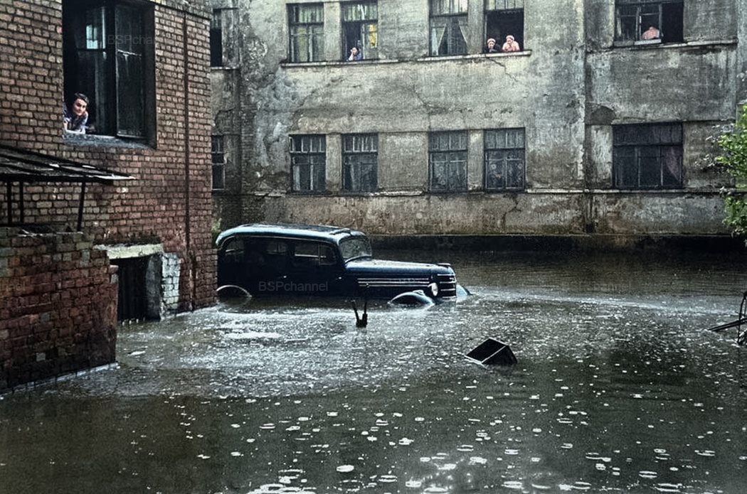 Жизнь Советской Москвы в 40-е годы