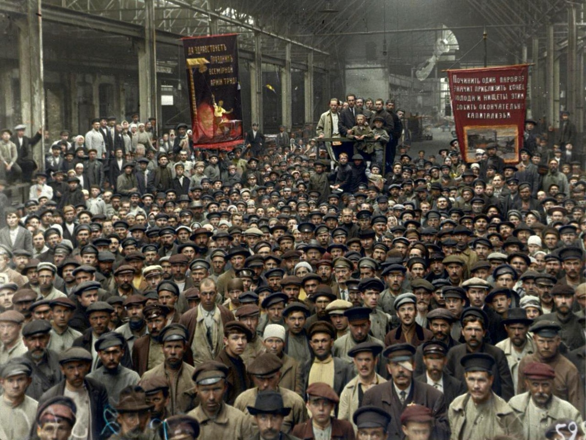 Удивительная коллекция снимков времен Революции и Гражданской войны