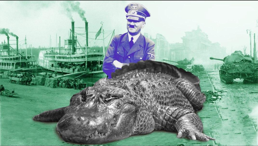 Аллигатор Гитлера: 3 года выживал на руинах Берлина, попал в СССР и обрёл славу