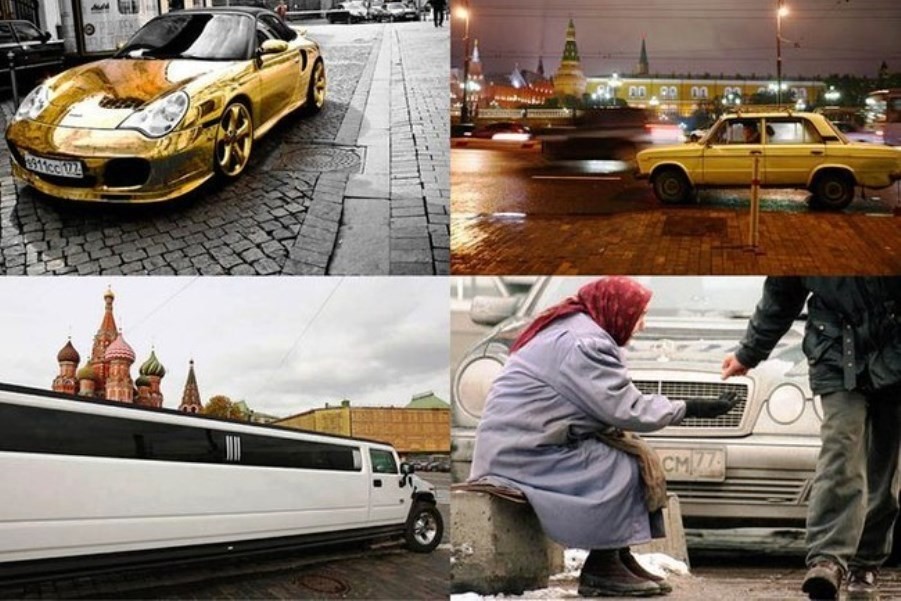 Расслоение в России снова как накануне революции 1905 года