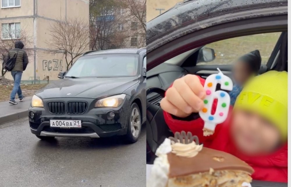 Отметил 6-летие за рулём BMW