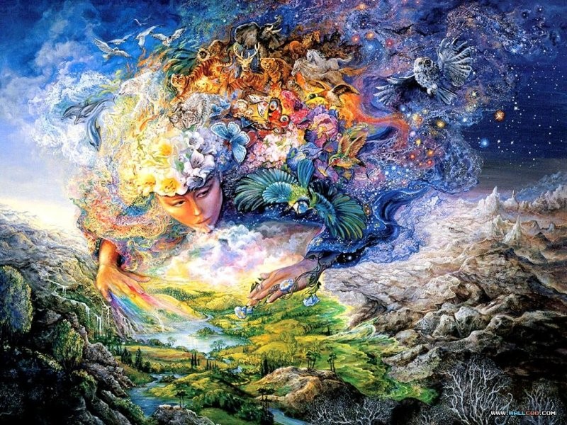Любовь душа вселенной...
И музыка цветов...)