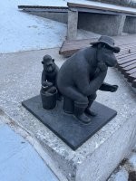 Мишки пермской набережной.
Десятого с посекунчиком говорят спёрли.