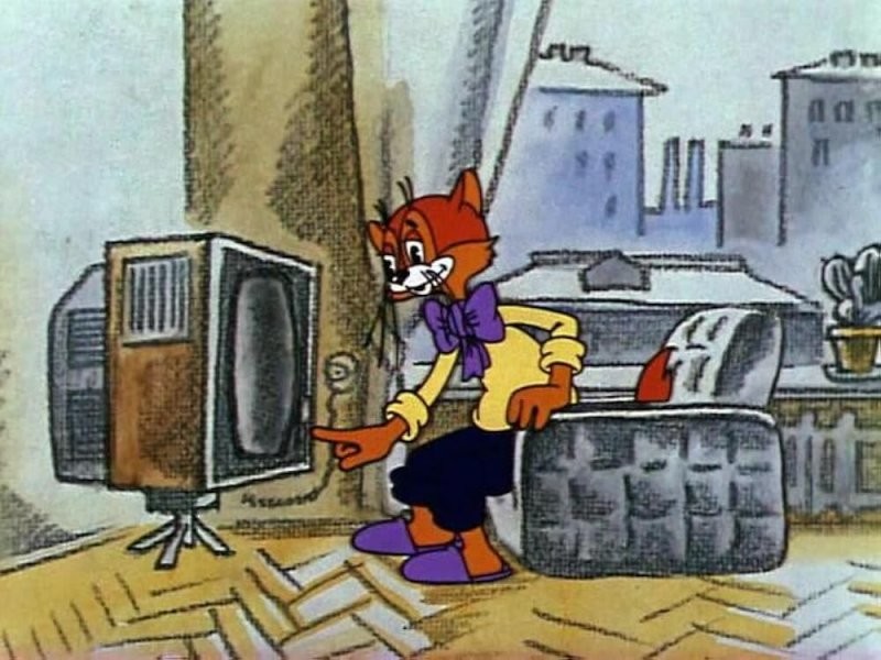 .... И в любви! 
Но кот Леопольд одинокий, сука... То ли импотент, то ли кастрат...