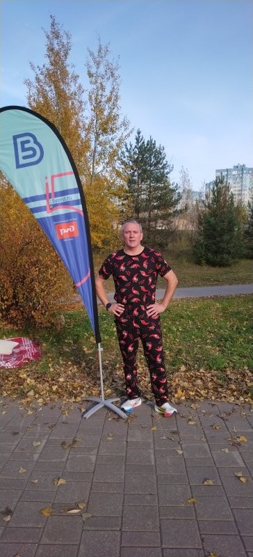 А у нас сегодня был пижамный забег.