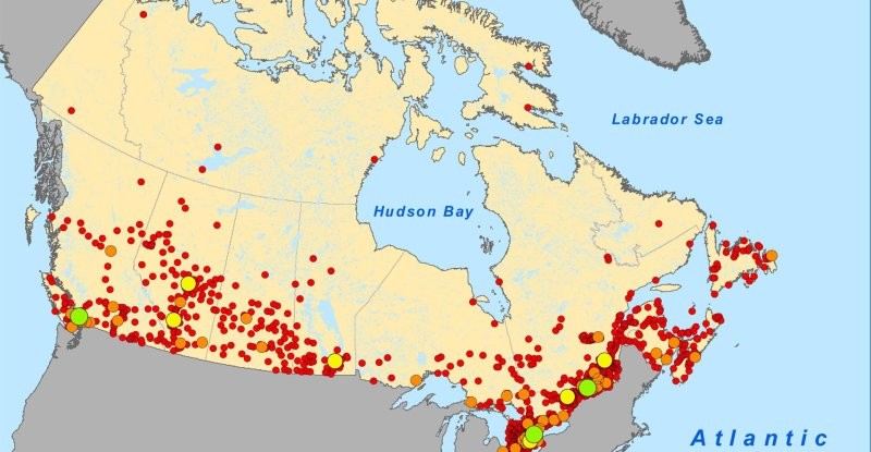 В Канаде еще сложней.