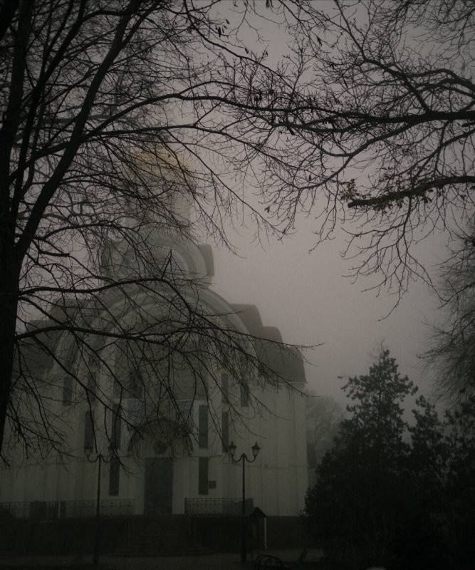 У нас туман )