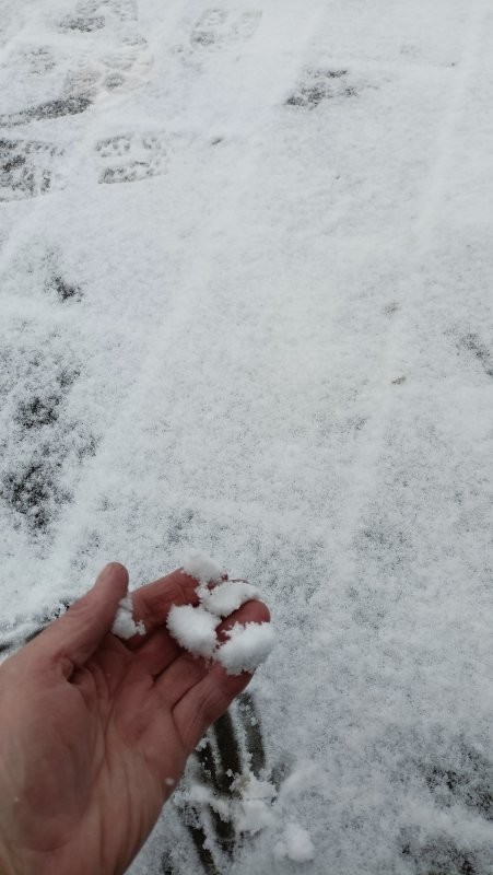 Снега с гулькин нос ,не получится в сугроб .