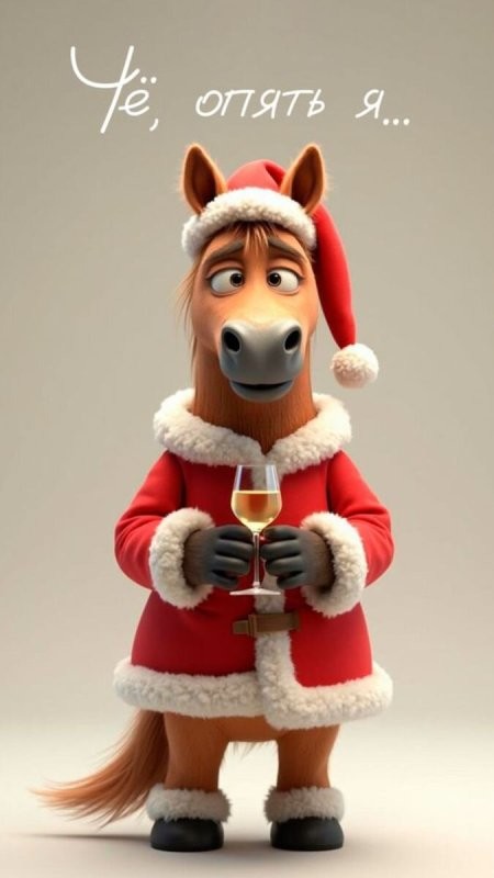 С Новым годом, лошади