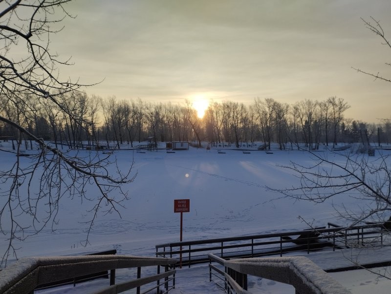 Красноярск, утро