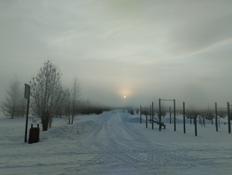 Красноярск, утро