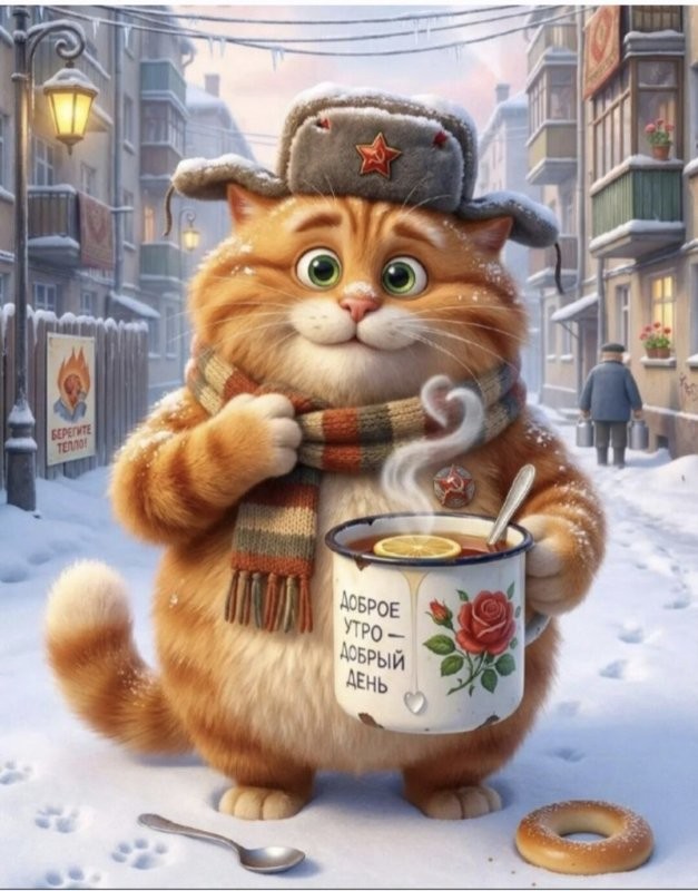 С добрым, староновогодним утром