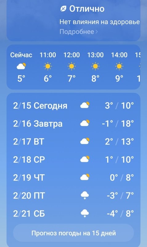 У нас сегодня весна победила