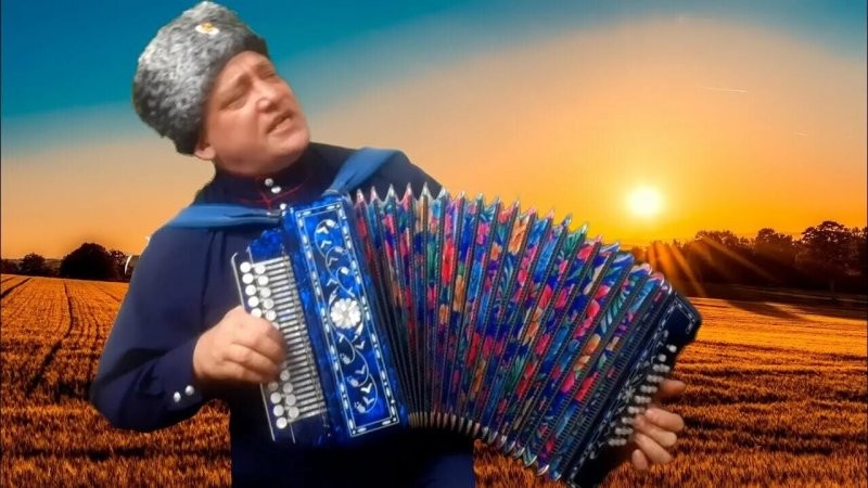 Гармошу забыл