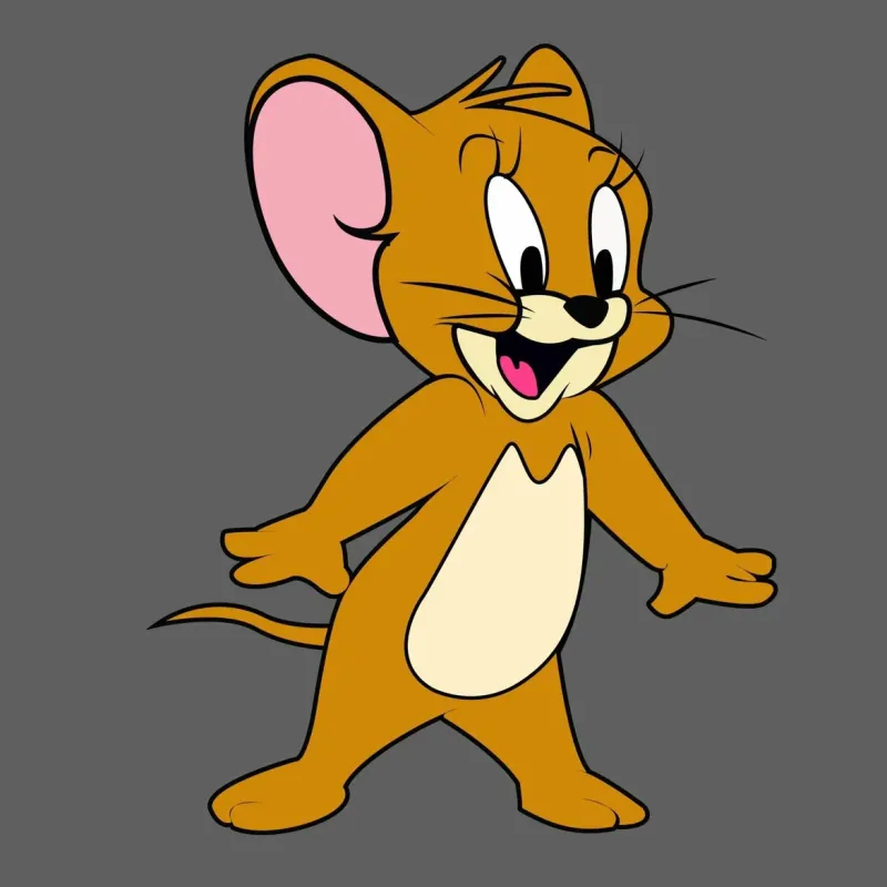 Как мышонок из мультика)))