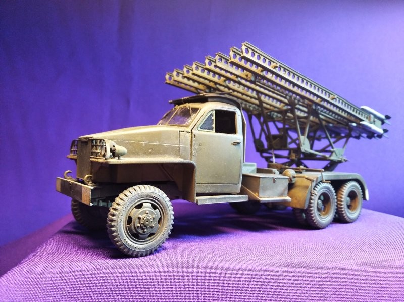 Модель Катюши моего деда.