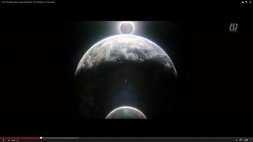 Клип конечно прикольный, но вот вопрос возник. В какой галактике и на какой планете происходит дело? Вот на картинке, если луна снизу, то какая тогда планет закрывает солнце? Если затмение лунное, тогда что за адовый пипец вышел на орбиту обитаемой планеты и собирается снести на ней все живое?