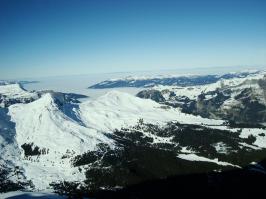 Швейцария. Вид с Юнгфрау.