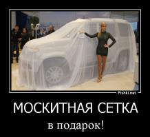 Это сетка от Мух, чтобы они УАЗ - Патриот не засидели !