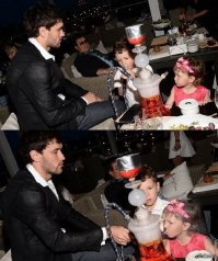 На дне рождения жены футболист Юрий Жирков курит кальян с детьми!