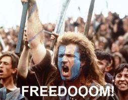 Английский лифт и шотландцы