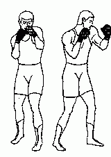 ну подобное карате всегда доставляет, нас на боксе тренер всегда учил держите голову закрытой и тогда неждан прилетит по защите, а тут стоит гусь, шейку вытянул...