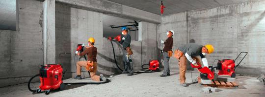 Makita или Metabo это тоже только побаловаться, настоящий инструмент это - Hilti