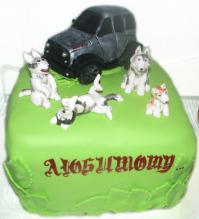 Я мужу вот такой дарила. Тортик делали по фотографиям))