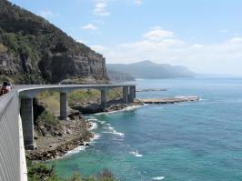 Sea cliff bridge, New South Wales, Australia.