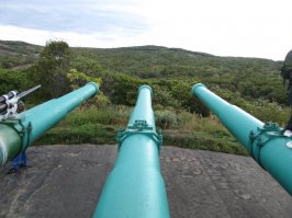 западная башня, восточная башня, вход в западную