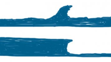 цунами - это не высокая волна, а тяжелая волна. Школота 600-метровая.