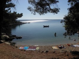 There is also  Slovenian Tourist resort Bučanje in Croatian island Lošinj.Best place for kids.