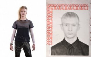 Если бы не фотка из паспорта, я б сказал, что слева - девка.