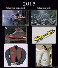 "Назад в будущее": ожидание и реальность 