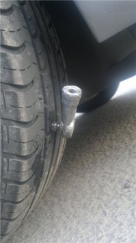 Вот такое поймал на на отличной дороге))).