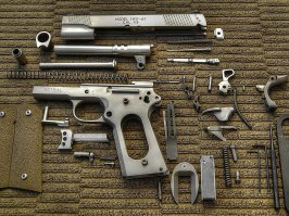 не понятно, где тут пистолет а "разрезе"?:)