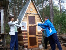 А такой туалет на даче, для себя любимого