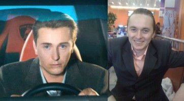 А как-же Саша Белый? Его во втором фильме сыграл Эльдар Чеченов, но морду Безрукова всё равно компом прикрутили...:)