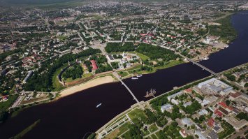 В субботу над Новгородом полетал ;)
