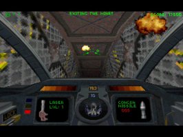 Я обажал рубится в Descent, я даже к нему шлем ВР Forte VFX1 подрубил