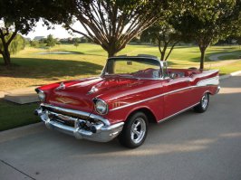 кабриолет chevrolet bel air 1957 вектор