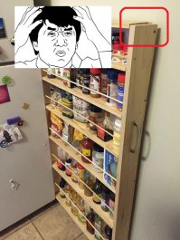 Скрытая кладовая полка своими руками