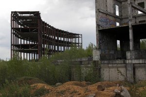 Недостроенный циклотрон возле Зеленограда