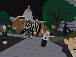 Хомякзилла атакует мегаполис